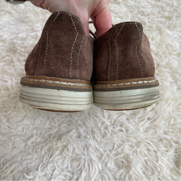 TIMBERLAND Shoes Brown Suede Oxford Lace Up Sensorflex Comfort defender size 9 - Picture 7 of 11